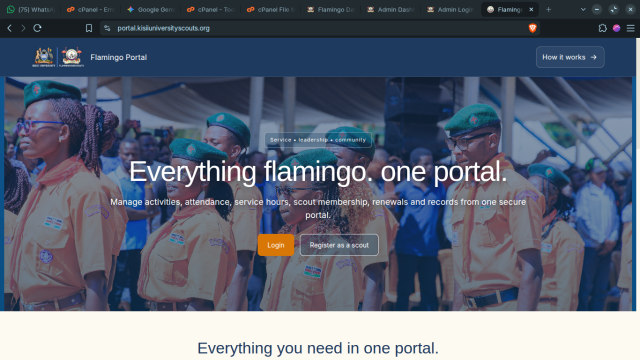 Flamingo portal